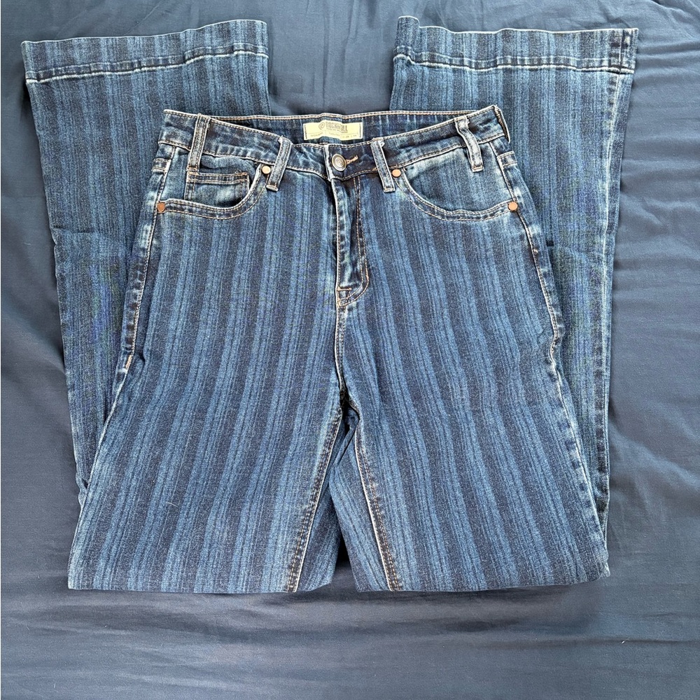 Rock&Roll Denim Striped Women's trousers